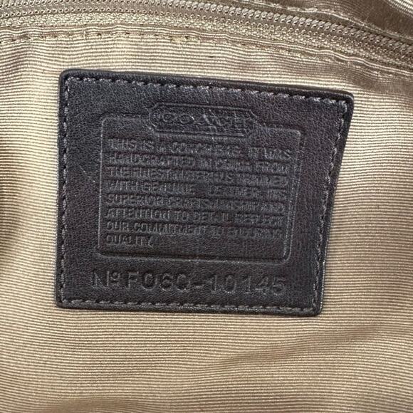 Coach Y2K Signature Brown Chelsea Duffle Handbag